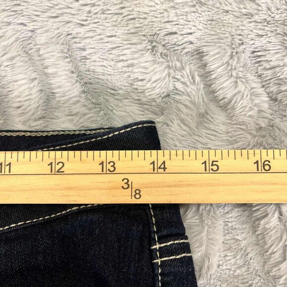 Rebel By Right Jeans Women 5 Skinny Dark Wash Stretch Mid Rise Denim Everyday - Picture 5 of 7